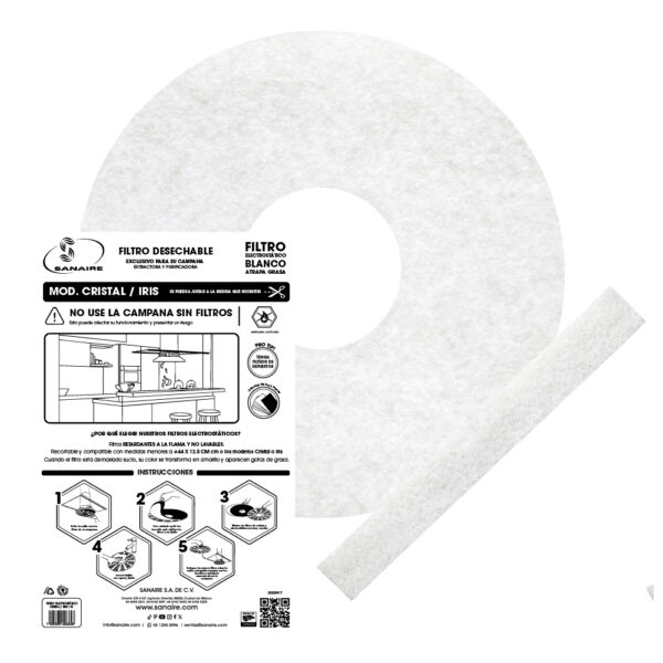 Filtro para Iris / Cristal Electrostático