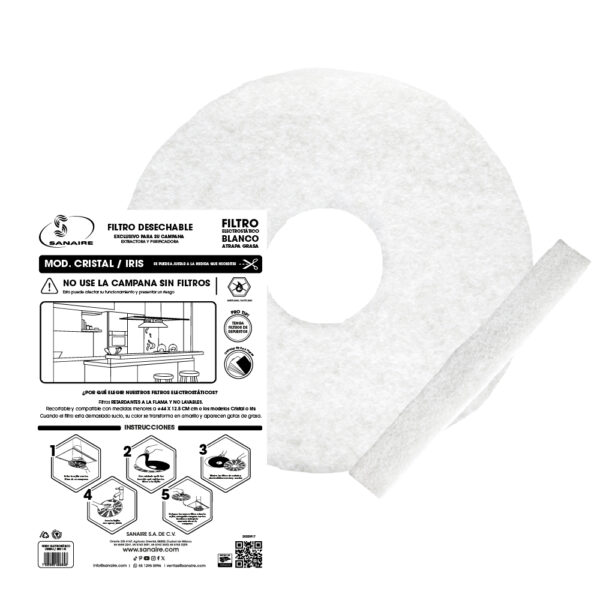 Filtro para Iris / Cristal Electrostático