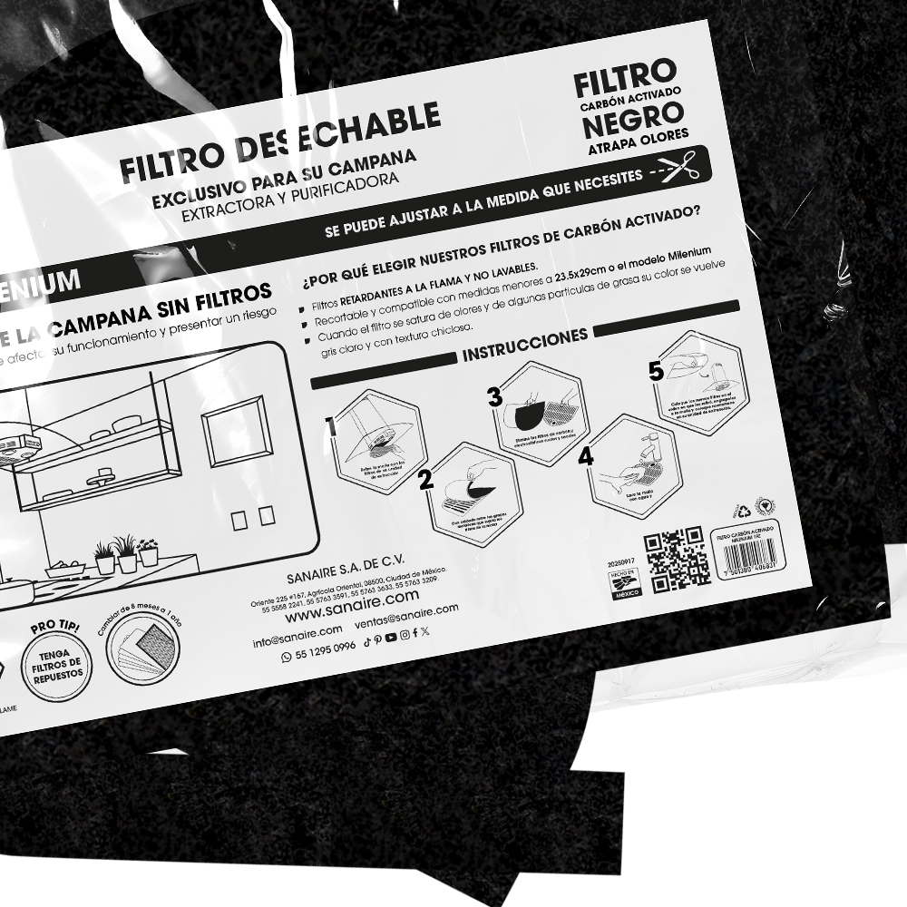 Filtro para Milenium Carbón Activado - Image 3