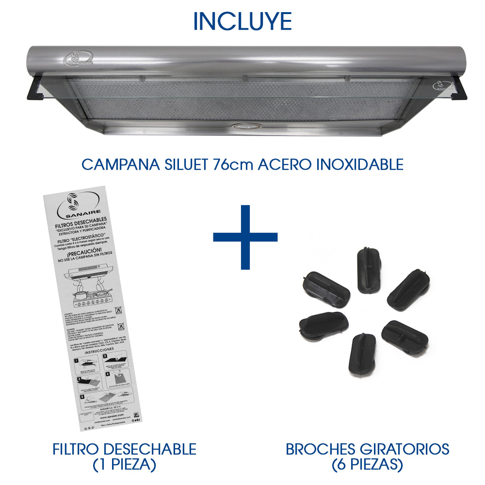 Cambiar Filtros de Acero Inoxidable de Campana Extractora